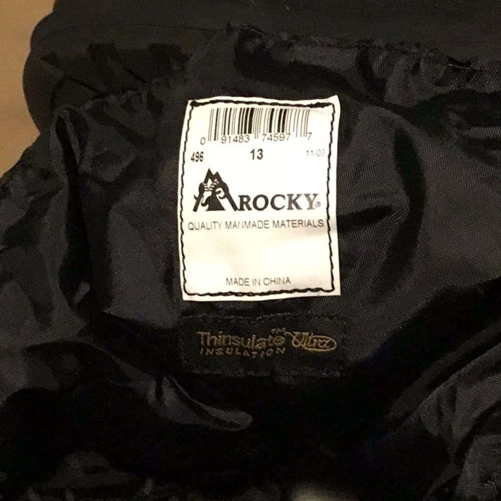 Mens Rocky Thinsulate Ultra boots, size 13, waterproof, NWOT - Picture 2 of 7